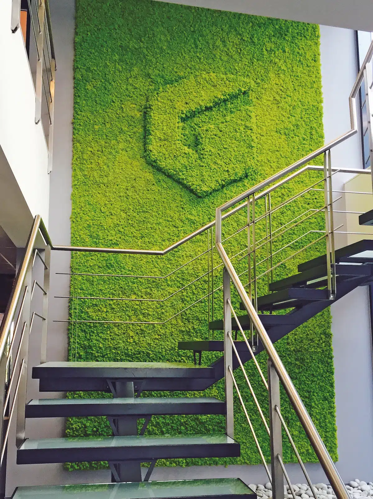 green wall logo